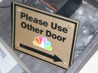NBC TV Studio, Saturday, January 18, our last television performance before we head off to Washington D.C.