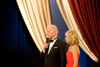 Vice President Biden addresses the crowd